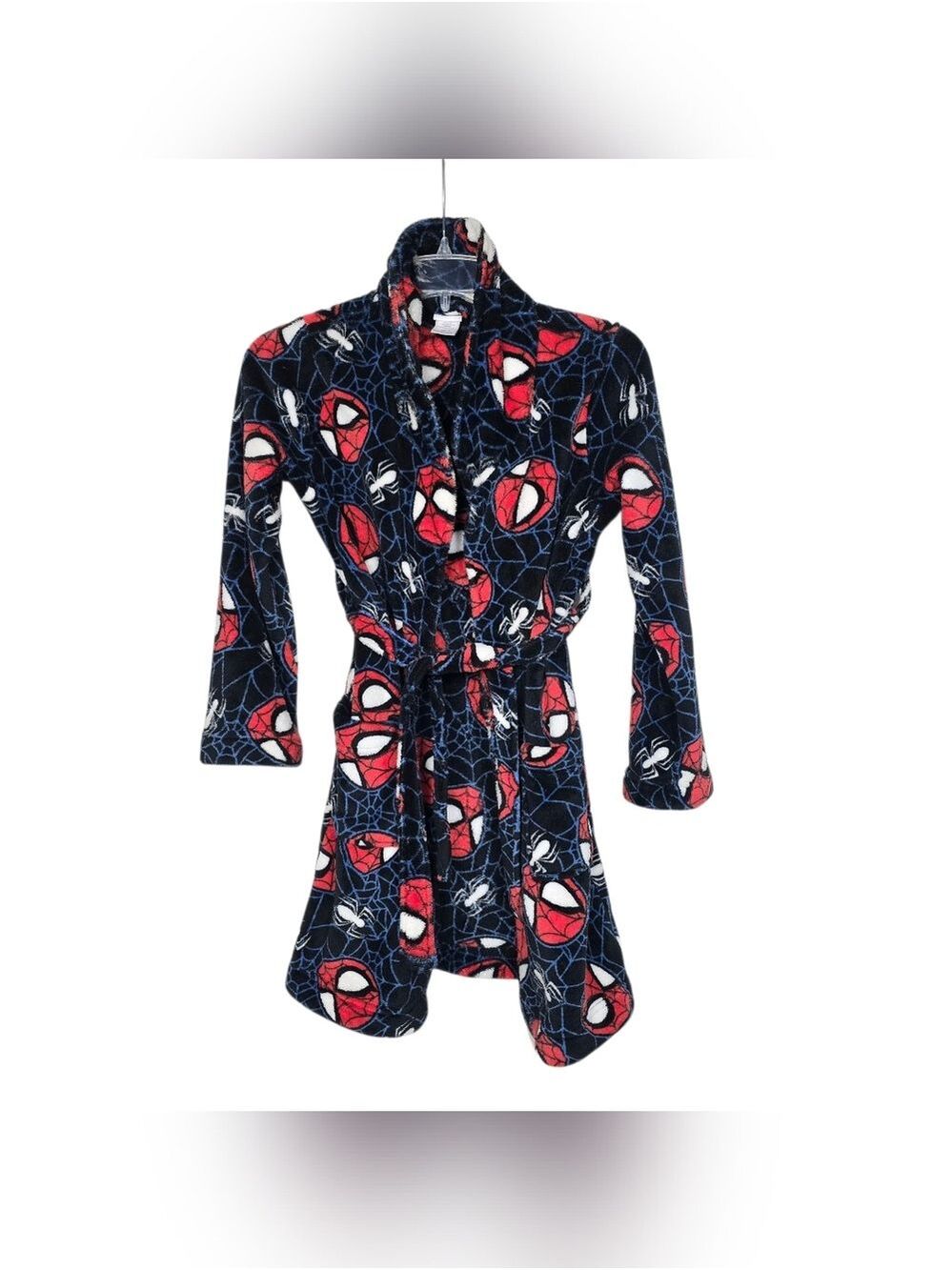 Marvel SpiderMan Robe Blue & Red Boys Size 12